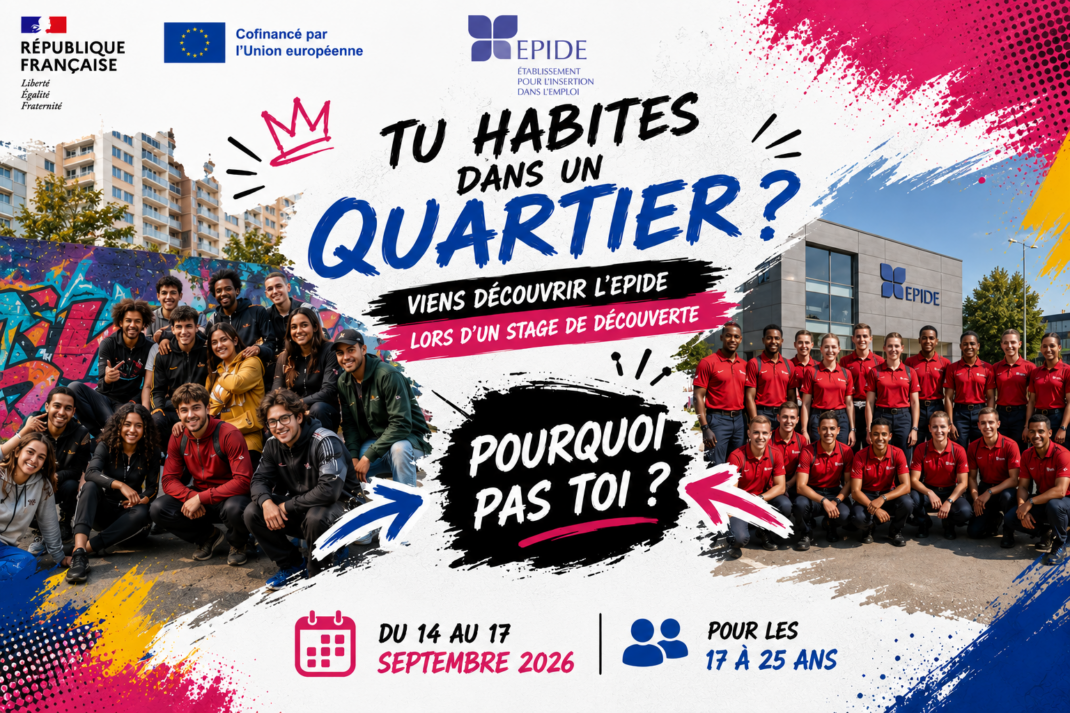 STAGE DECOUVERTE EPIDE DE SAINT QUENTIN